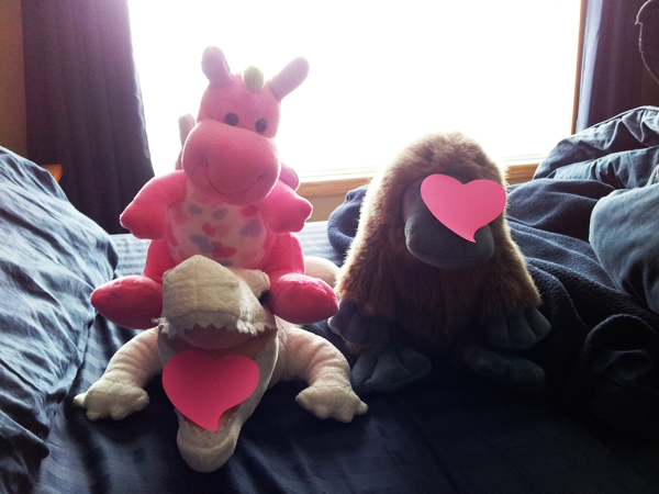 Why yes we *were* watching you sleep...